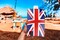 Union Jack Flag Party Flask: 2 liter British Flag Flasks Make the Perfect Drink Dispenser for Your St Georges Day or Guy Fawkes,Bonfire Night Party Supplies,Football, Cricket,or Rugby Parties and More